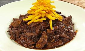 طرز تهیه خوراک جگر و سیب زمینی