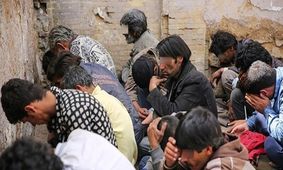 طرح جمع آوری معتادین متجاهر در قرچک اجرا شد