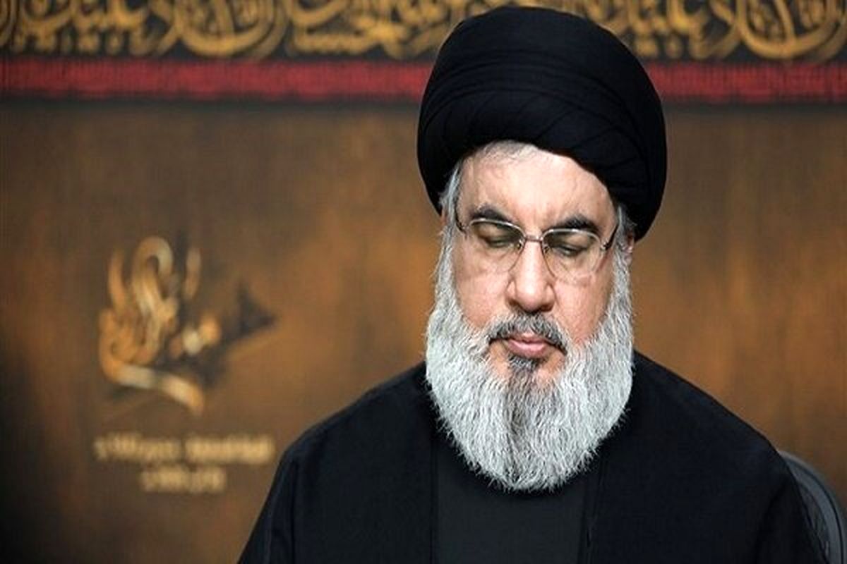 پیام تسلیت «سیدحسن نصرالله» به رهبر معظم انقلاب در پی شهادت سردار حجازی