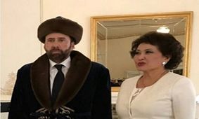 نیکلاس کیج قزاق شد/ عکس