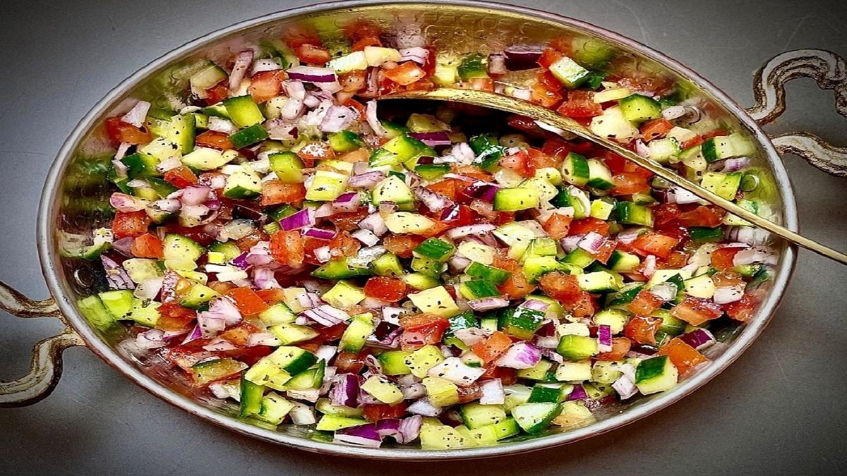 طرز تهیه و تمام فوت و فن‌های سالاد شیرازی اصیل و خوشمزه