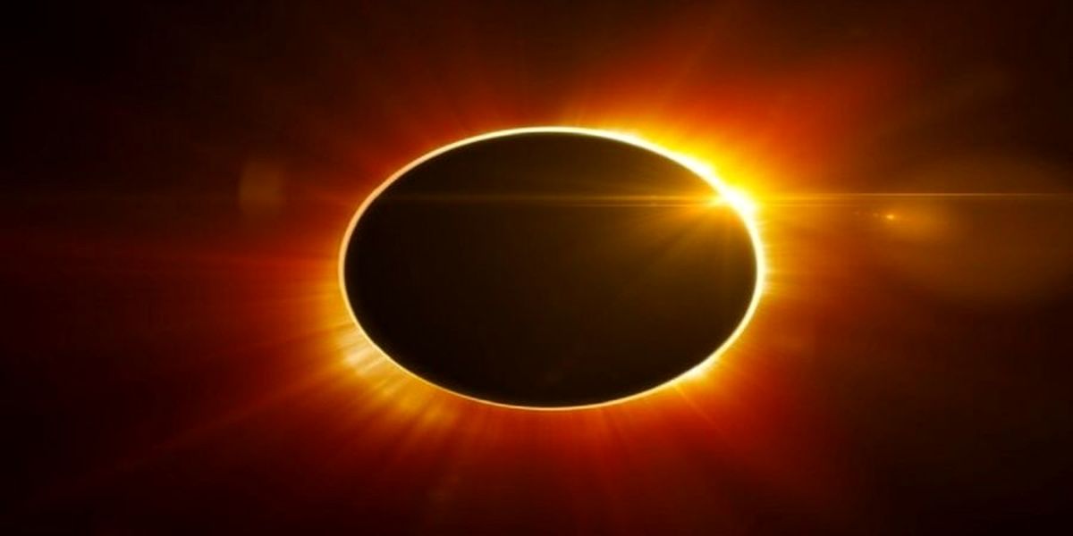 تصاویر ناسا از نخستین خورشیدگرفتگی سال ۲۰۲۱
