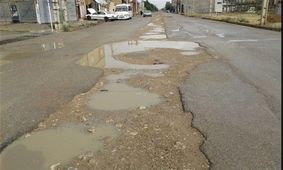 آسفالت نامناسب معابر، بزرگ‌ترین معضل مدیریت شهری بجنورد/ تصاویر