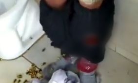 عجیب ترین جاسازی گلوله در شلوار/ ویدئو