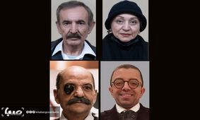 گریم جالب بازیگران فیلم کوزوو + عکس