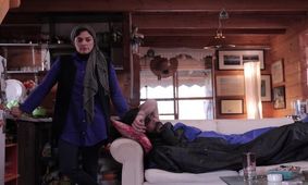 پوستر فیلم «گیسوم» با چهره پگاه آهنگرانی و رضا داودنژاد