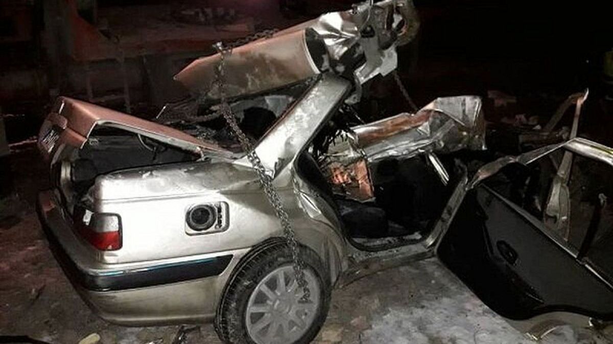 مرگ پدر و دختر در آغوش هم