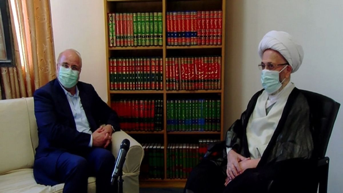 آیت‌ الله سبحانی: آمار فرزندآوری بسیار پایین است/ قالیباف: مشکلات کشور از نبود امکانات نیست