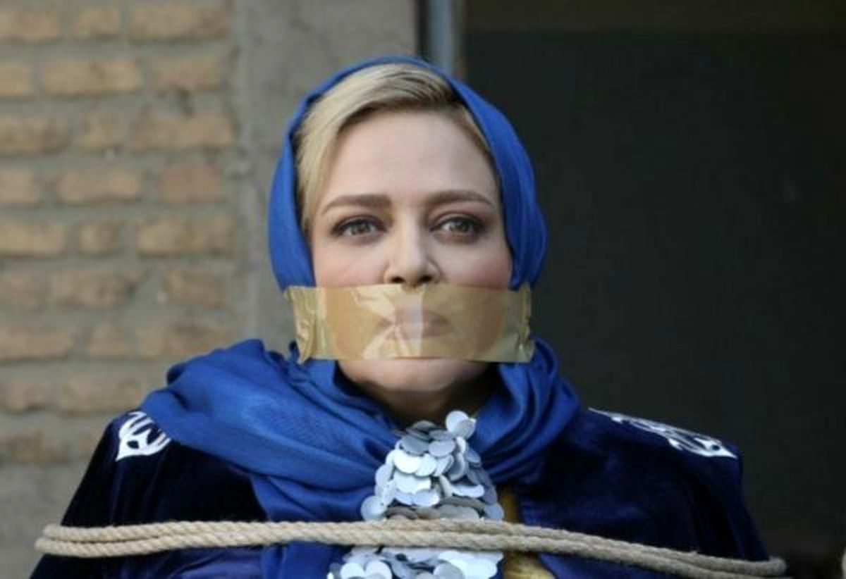 نمایی از بهاره رهنما در فیلم جدیدش