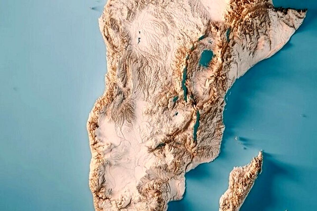 آفریقا به سرعت در حال 2 تکه شدن است!    