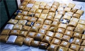کشف 520 کیلو تریاک در عملیات مشترک پلیس قم و آذربایجان شرقی