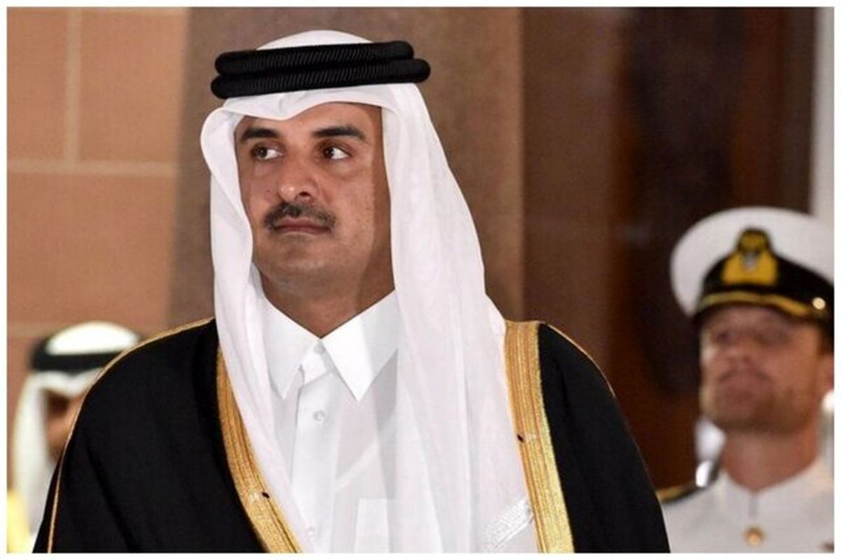 امیر قطر وارد تهران شد


