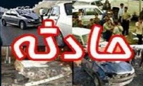 تصادف زنجیره ای 15 خودرو در جاده رامشیر - ماهشهر