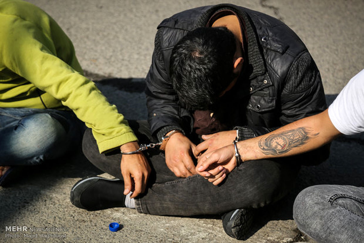 پایان تعقیب زوج سارق با شلیک پلیس