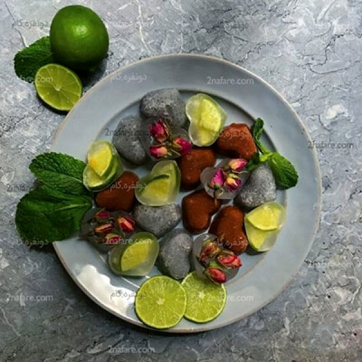 یخ‌های طعم دار مخصوص ماه رمضان