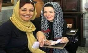تیپ ناشناس ملیکا و مریلا زارعی در هواپیما! + عکس
