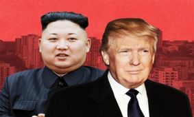 پیاده‌روی شبانه «اون» پیش از ملاقات با ترامپ