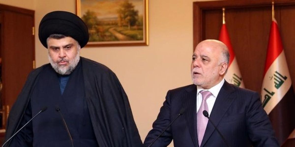دفتر مقتدی صدر: رهبر جریان صدر دو بار مانع سقوط العبادی شد