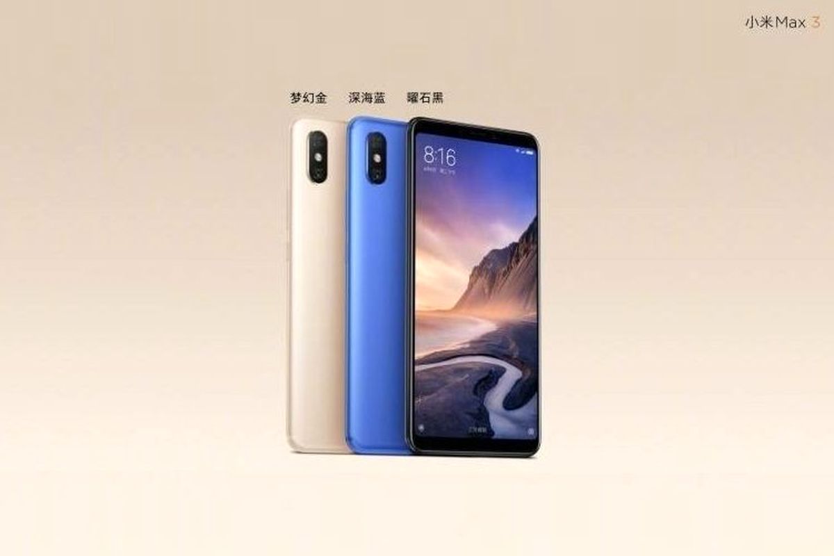 مشخصات شیائومی Mi Max 3 به‌طور کامل فاش شد