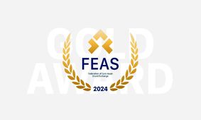 کسب نشان طلای بازارهای سهام FEAS  توسط کارگزاری مفید

