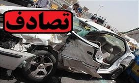 ۷ مصدوم در تصادف پژو ۴۰۵ و وانت