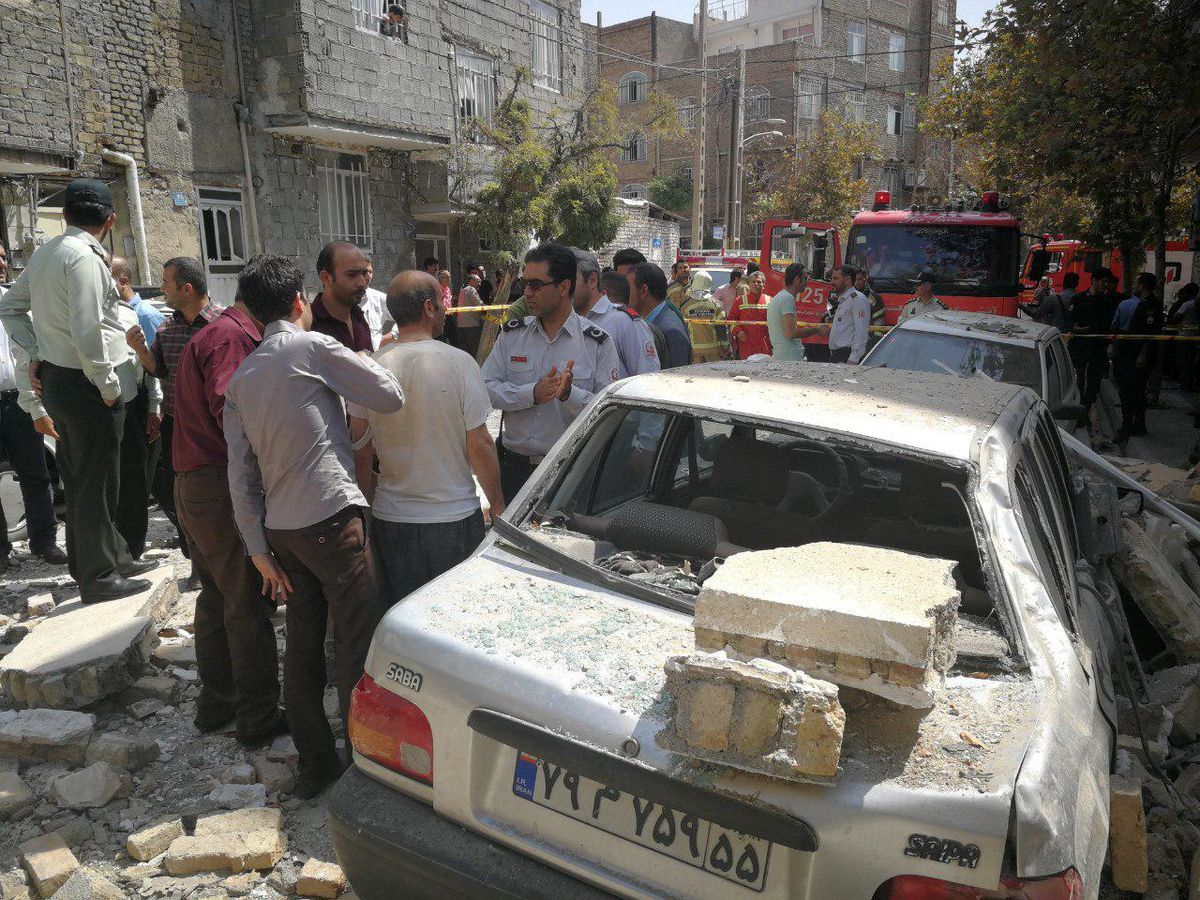 انفجار منزل مسکونی در تهرانپارس