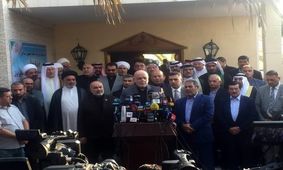 پرچم ایران بر فراز آسمان بصره به اهتزار در آمد
