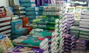 توزیع پوشک بچه با نرخ مصوب در بازار استان البرز