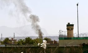 انفجار نزدیک فرودگاه نظامی کابل با ۱۰ کشته و شماری زخمی

