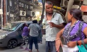  ۱۷ بار سیلی زدن یک زن به مرد جنجالی شد/ ویدئو

