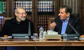 لاریجانی، جهانگیری، عارف، خاتمی پای کار انتخابات مجلس آمدند

