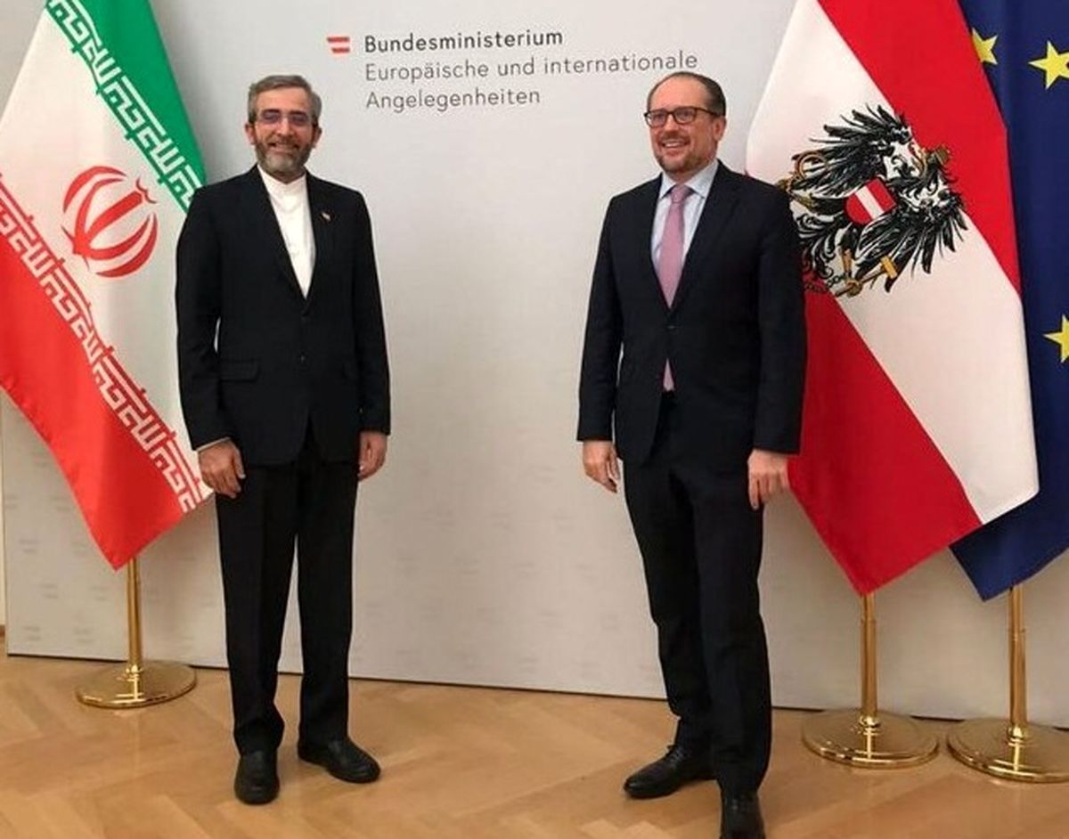 دیدار باقری با وزیر خارجه اتریش