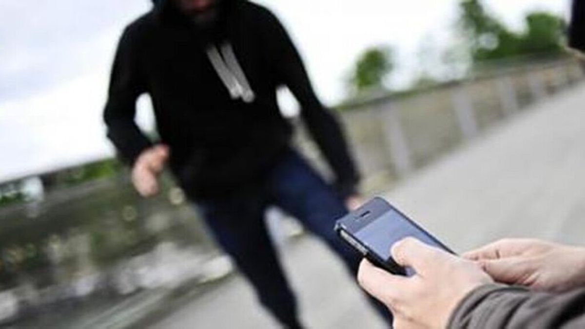 تصادف هولناک گوشی قاپ بعد از سرقت