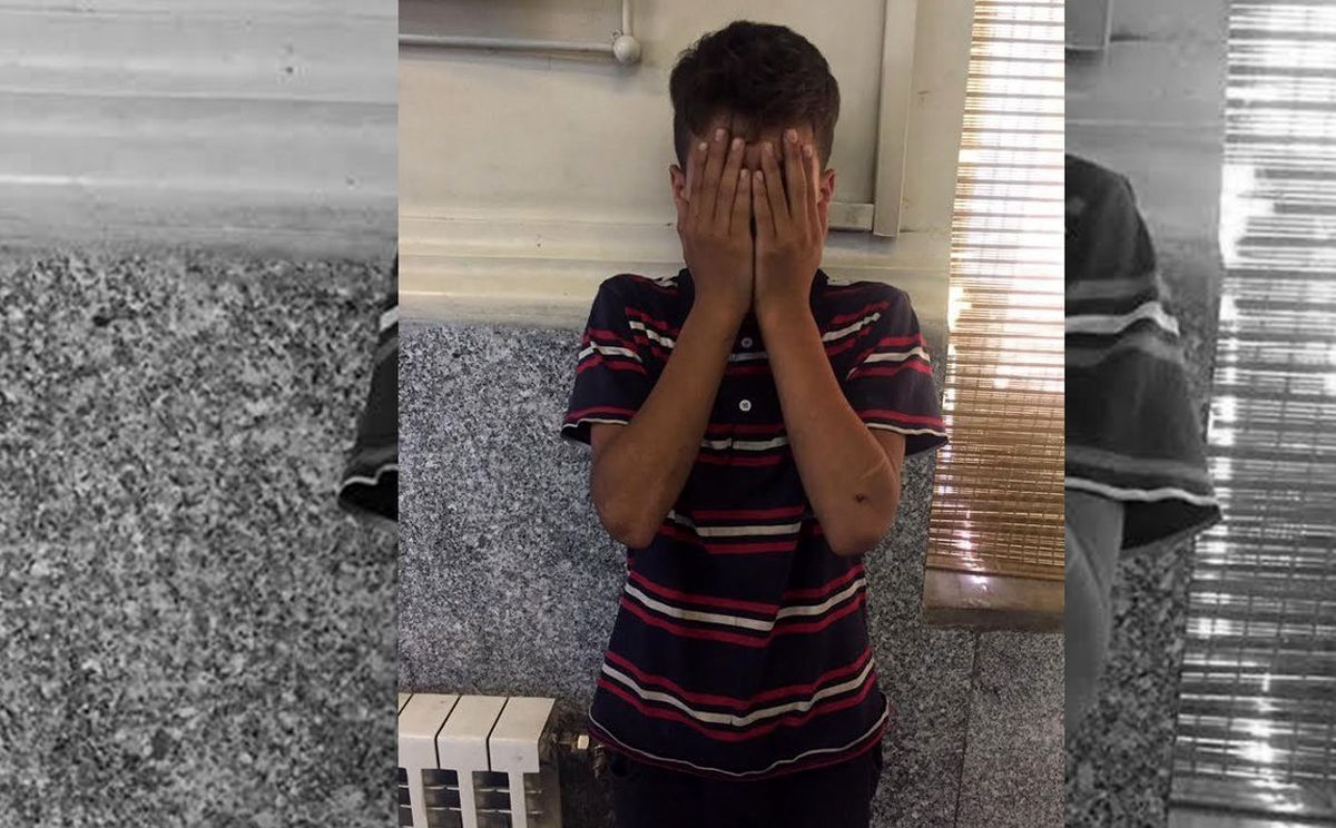 دزد 12 ساله در پاتوق خلافکاران