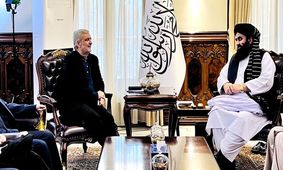 رایزنی سفیر جدید کشورمان در کابل با مقام ارشد طالبان درباره حق آبه هیرمند

