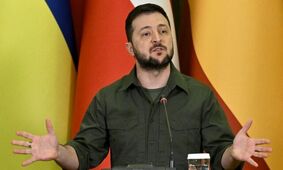 زلنسکی: از اوکراین هم مثل اسراییل دفاع کنید

