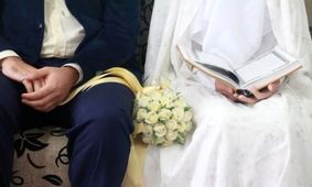 ویدئو/عقد دوقلوها در کهف الشهدا!