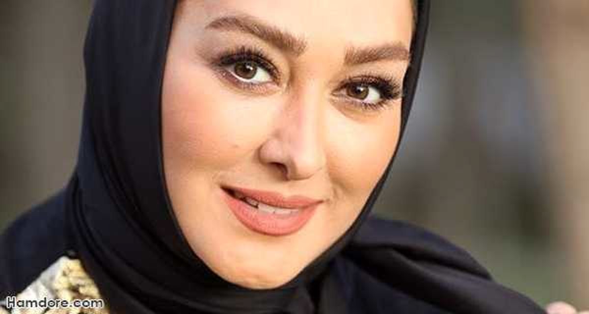 عکسی از لباس عروس الهام حمیدی