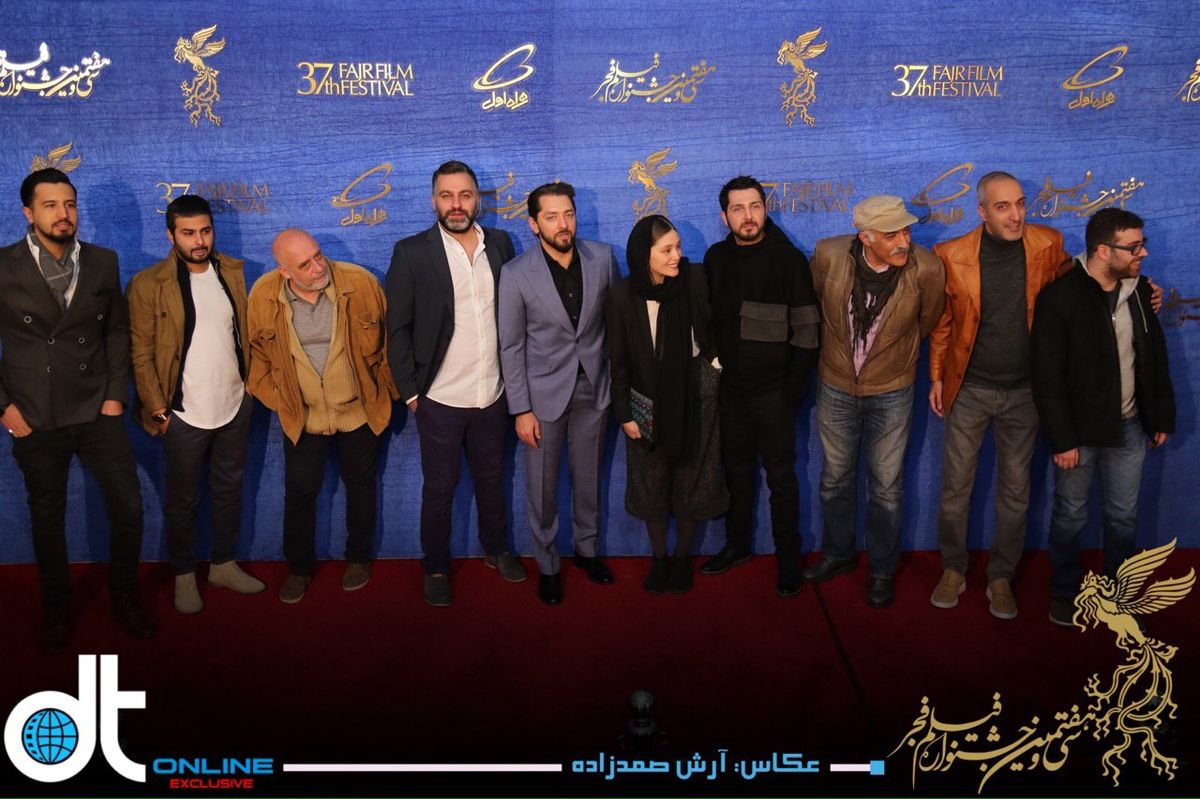 ست کردن رنگ کت بازیگر با رنگ چشم هایش در جشنواره فیلم فجر+عکس