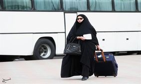 حال و هوای زائران اربعین در ترمینال مسافربری قم به روایت تصویر