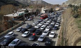 ترافیک در جاده‌های استان همدان سنگین است
