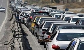 ترافیک در هراز سنگین است