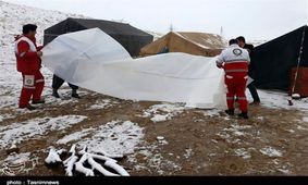 ۴۱ خانوار عشایری گرفتار در برف نجات یافتند