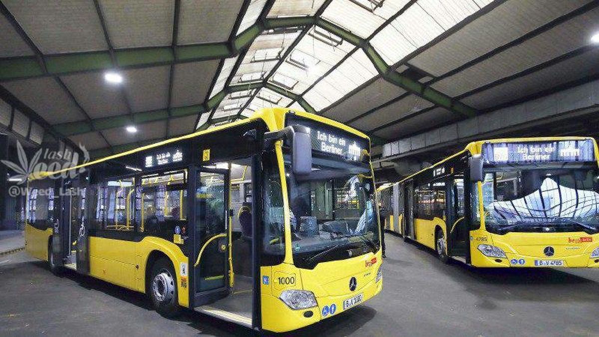 اولین اتوبوسهای شرکت بنز