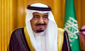 ملک سلمان به دیدار و استقبال هیئت قطری نرفت