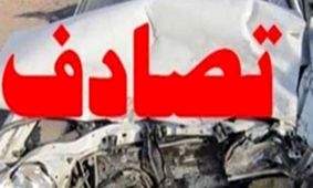 مصدومیت 6 مسافر به دلیل برخورد پژو با مینی‌بوس