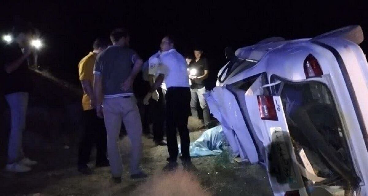 تصادف سمند با اسب، جان راننده را گرفت