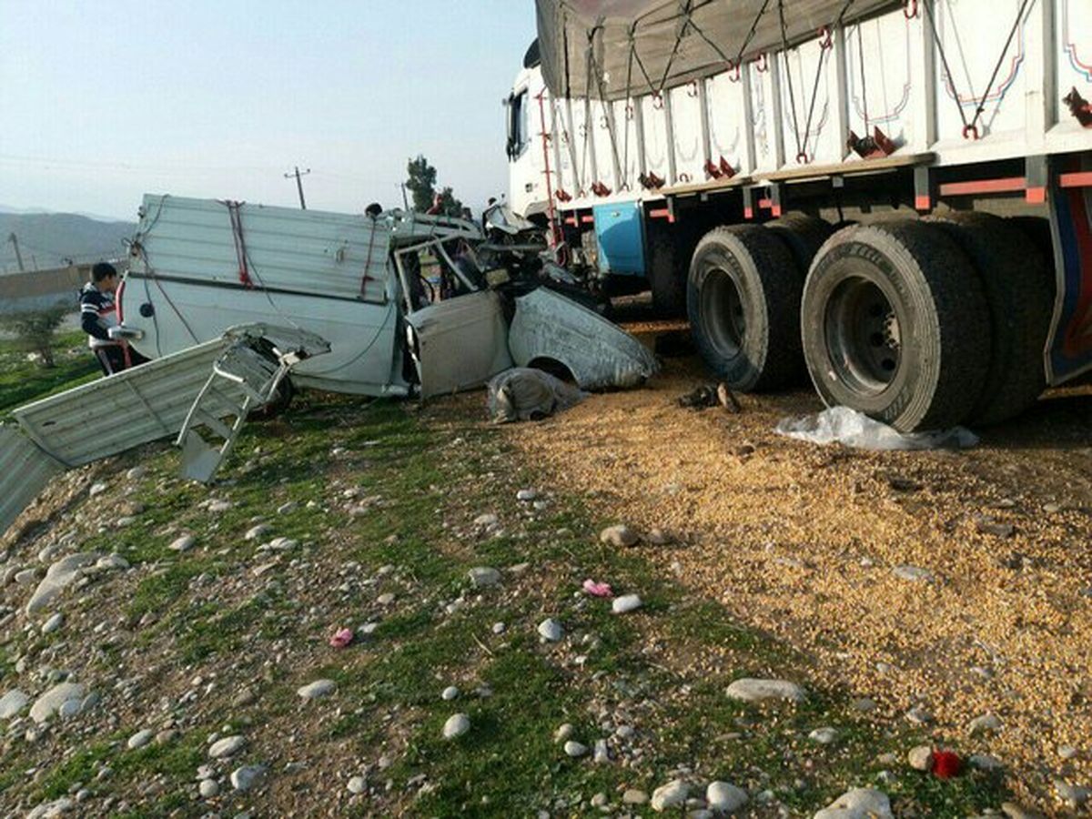 خطای انسانی عمده‌ترین علت تصادفات در جاده‌های کرمانشاه