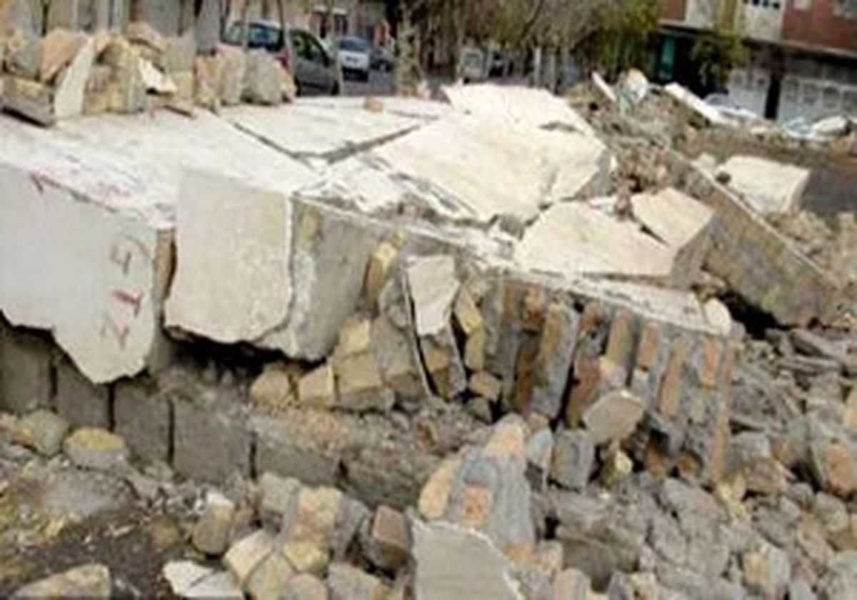 مرگ کارگر براثر ریزش دیوار در خرمشهر