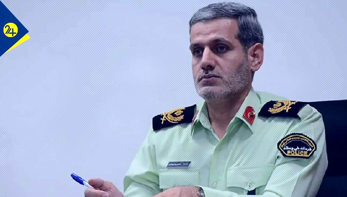 فیلم کامل صحبت‌های فرمانده انتظامی مازندران در مورد شکستن گردن